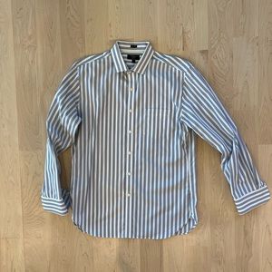 Wrinkle free J. Crew striped shirt